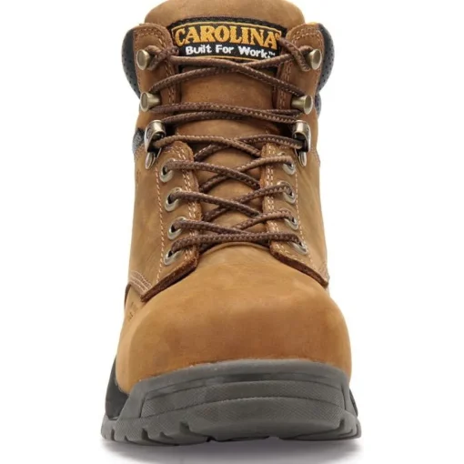 Carolina Women's Raleigh 6" Comp Toe WP Slip Resist Work Boot -Brown- CA1620