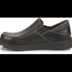 Carolina Women's S-117 ESD Alum Toe LW Slip-On Work Shoe Black- CA5672