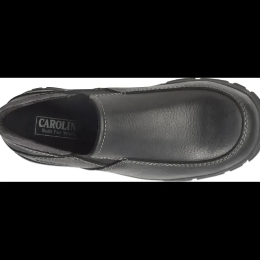 Carolina Women's S-117 ESD Alum Toe LW Slip-On Work Shoe Black- CA5672