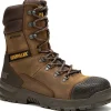 Cat Men's Accomplice X 8" Steel Toe WP Work Boot - Brown - P91642