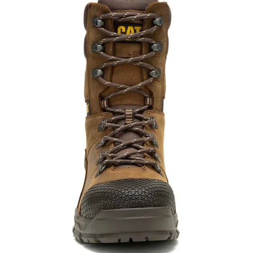 Cat Men's Accomplice X 8" Steel Toe WP Work Boot - Brown - P91642