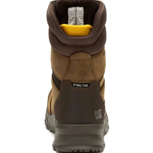 Cat Men's Accomplice X 8" Steel Toe WP Work Boot - Brown - P91642