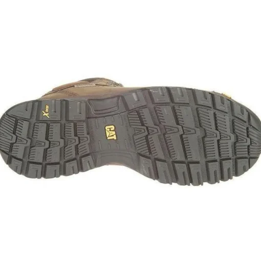 CAT Men's Diagnostic Hi WP Insulated Stl Toe Work Boot - Brown- P89940