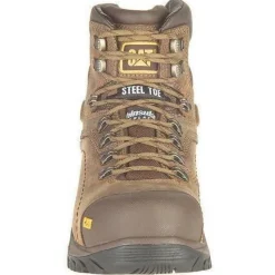 CAT Men's Diagnostic Hi WP Insulated Stl Toe Work Boot - Brown- P89940