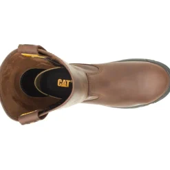 CAT Men's Drawbar Steel Toe Work Boot - Summer Brown - P91155