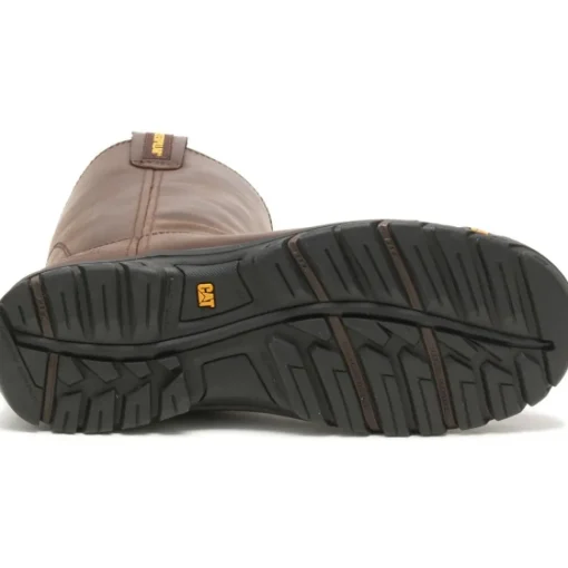 CAT Men's Drawbar Steel Toe Work Boot - Summer Brown - P91155