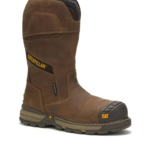 CAT Men's Excavator Superlite WP Carbon Comp Toe Work Boot - Pyramid - P91448