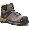 CAT Men's Excavator Superlite Nano Toe WP Work Boot - Pewter - P91197