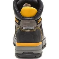 CAT Men's Excavator Superlite Nano Toe WP Work Boot - Pewter - P91197