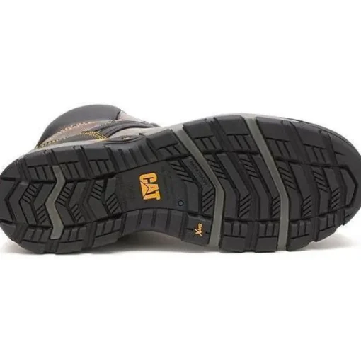 CAT Men's Excavator Superlite Nano Toe WP Work Boot - Pewter - P91197