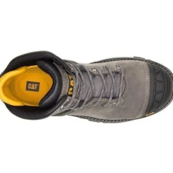 CAT Men's Excavator Superlite Nano Toe WP Work Boot - Pewter - P91197