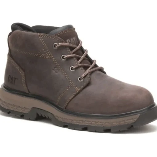 CAT Men's Exposition 4.5" AT Dissipative Work Boot - Demitasse - P91367