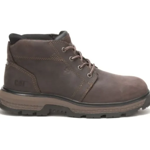 CAT Men's Exposition 4.5" AT Dissipative Work Boot - Demitasse - P91367