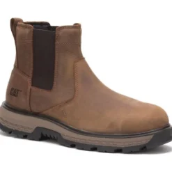 CAT Men's Exposition Alloy Toe Chelsea Work Boot - Pyramid - P91369