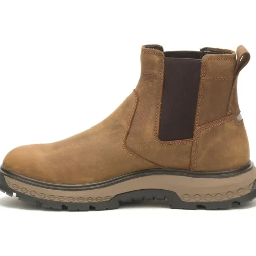 CAT Men's Exposition Soft Toe Chelsea Work Boot - Pyramid - P51060