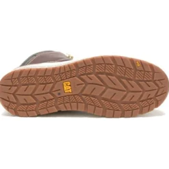 Cat Men's Impact Waterproof Carbon Comp Toe Work Boot - Brown - P91402