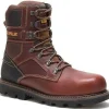 CAT Men's Indiana 2.0 8" Stl Toe WP Imported Work Boot - Brown - P90870