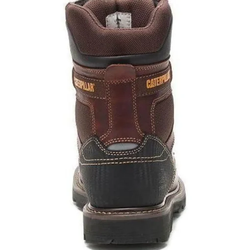 CAT Men's Indiana 2.0 8" Stl Toe WP Imported Work Boot - Brown - P90870