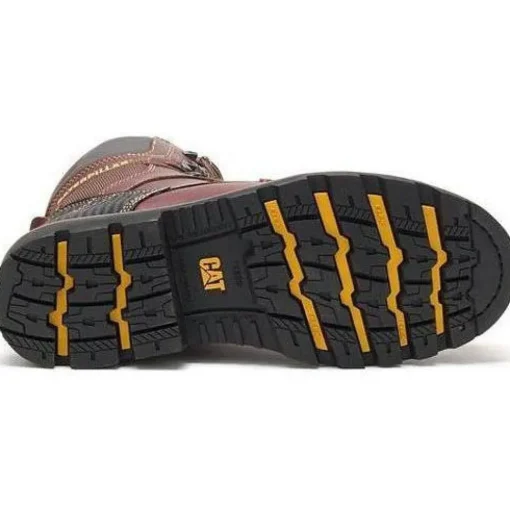 CAT Men's Indiana 2.0 8" Stl Toe WP Imported Work Boot - Brown - P90870