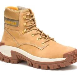 CAT Men's Invader Hi Steel Toe Work Boot - Honey Reset - P91286