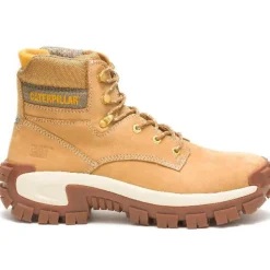 CAT Men's Invader Hi Steel Toe Work Boot - Honey Reset - P91286