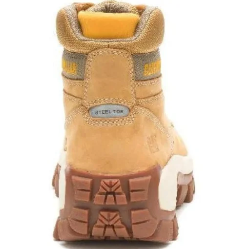 CAT Men's Invader Hi Steel Toe Work Boot - Honey Reset - P91286