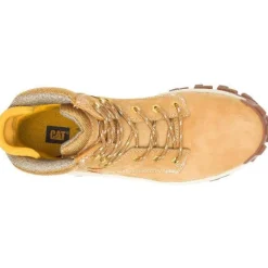 CAT Men's Invader Hi Steel Toe Work Boot - Honey Reset - P91286