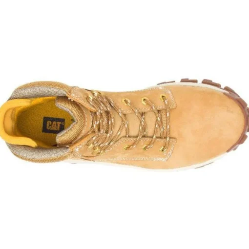 CAT Men's Invader Hi Steel Toe Work Boot - Honey Reset - P91286