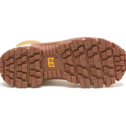 CAT Men's Invader Hi Steel Toe Work Boot - Honey Reset - P91286