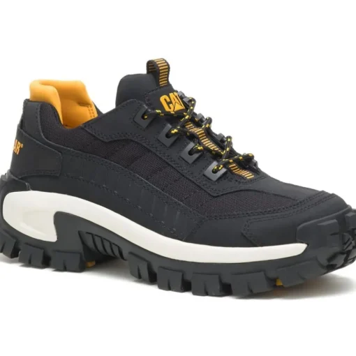 CAT Men's Invader Steel Toe Work Shoe - Black/Full Moon - P91275