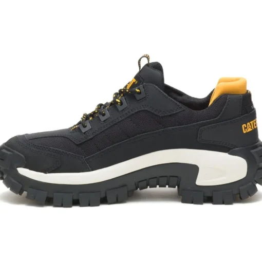 CAT Men's Invader Steel Toe Work Shoe - Black/Full Moon - P91275