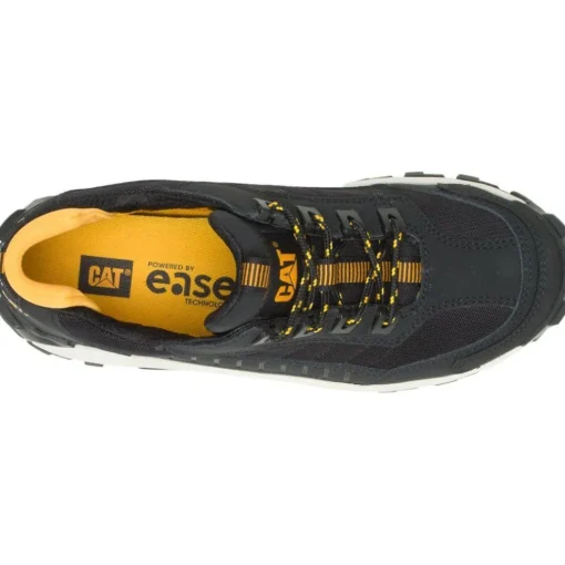CAT Men's Invader Steel Toe Work Shoe - Black/Full Moon - P91275