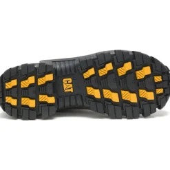 CAT Men's Invader Steel Toe Work Shoe - Black/Full Moon - P91275