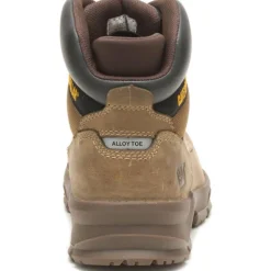CAT Men's Mobilize Alloy Toe Work Boot - Fossil - P91268