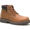 CAT Men's Outbase Soft Toe Waterproof Work Boot - Brown - P51032