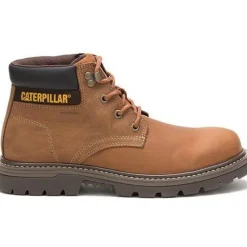 CAT Men's Outbase Soft Toe Waterproof Work Boot - Brown - P51032