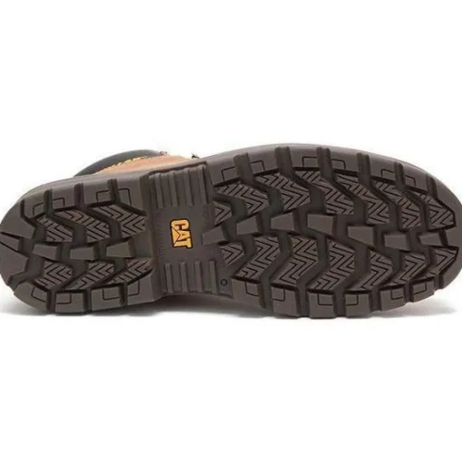 CAT Men's Outbase Soft Toe Waterproof Work Boot - Brown - P51032