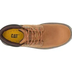 CAT Men's Outbase Soft Toe Waterproof Work Boot - Brown - P51032