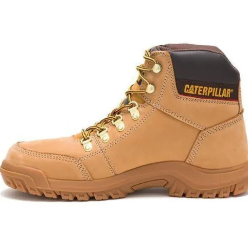 CAT Men's Outline 6" Work Boot - Wheat - P74086