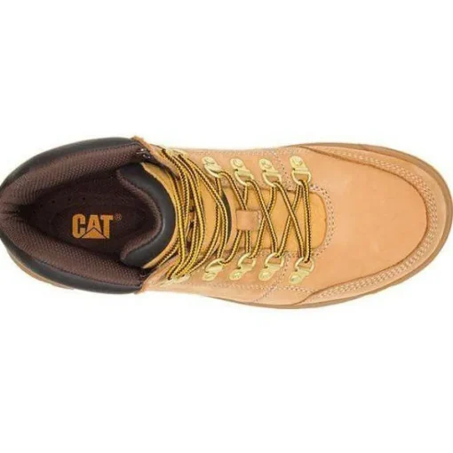 CAT Men's Outline 6" Work Boot - Wheat - P74086