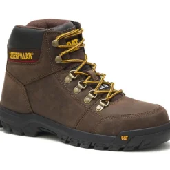 CAT Men's Outline Steel Toe Work Book - Brown - P90803