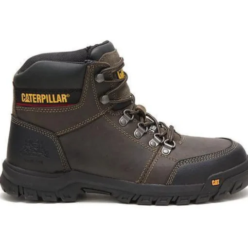 CAT Men's Outline Steel Toe Work Book - Dark Grey - P90802