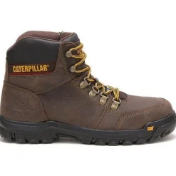CAT Men's Outline Steel Toe Work Book - Brown - P90803