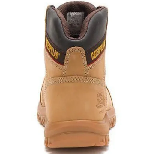 CAT Men's Outline Steel Toe Work Book - Wheat - P90801