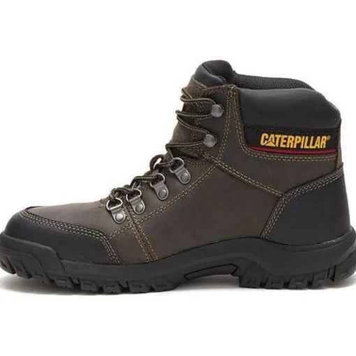 CAT Men's Outline Steel Toe Work Book - Dark Grey - P90802
