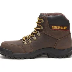 CAT Men's Outline Steel Toe Work Book - Brown - P90803
