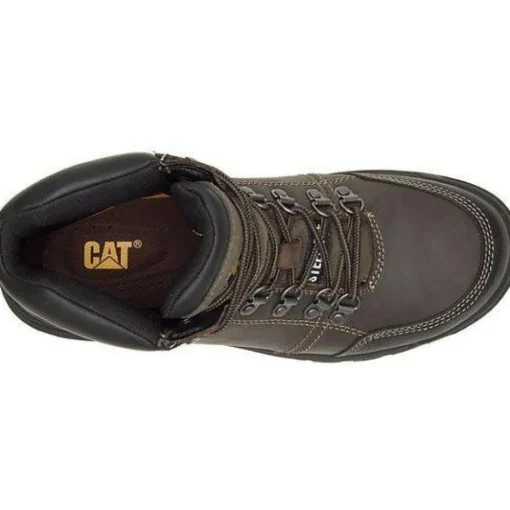CAT Men's Outline Steel Toe Work Book - Dark Grey - P90802