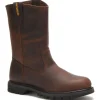 CAT Men's Revolver Soft Toe Work Boot - Brown - P72191
