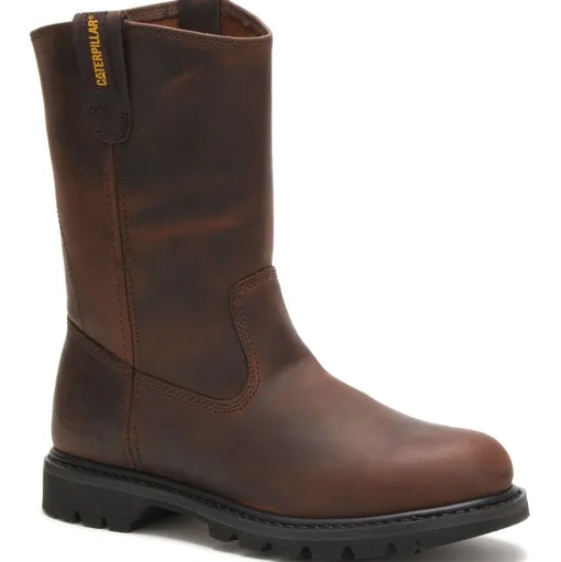 CAT Men's Revolver Soft Toe Work Boot - Brown - P72191