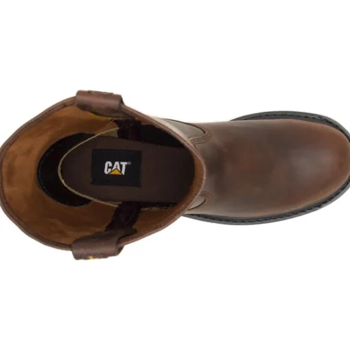 CAT Men's Revolver Soft Toe Work Boot - Brown - P72191
